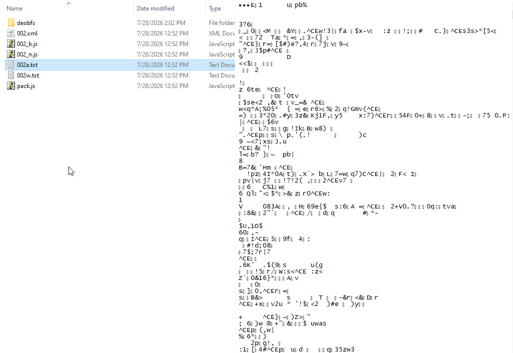 Fig. 4 | XOR-obfs’ed js
